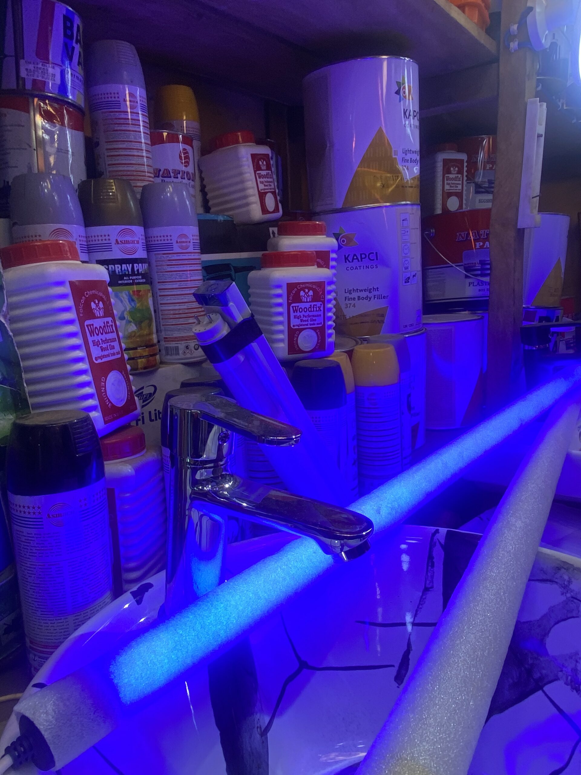 Quincaillerie à Nyawera chez BIBENTYO