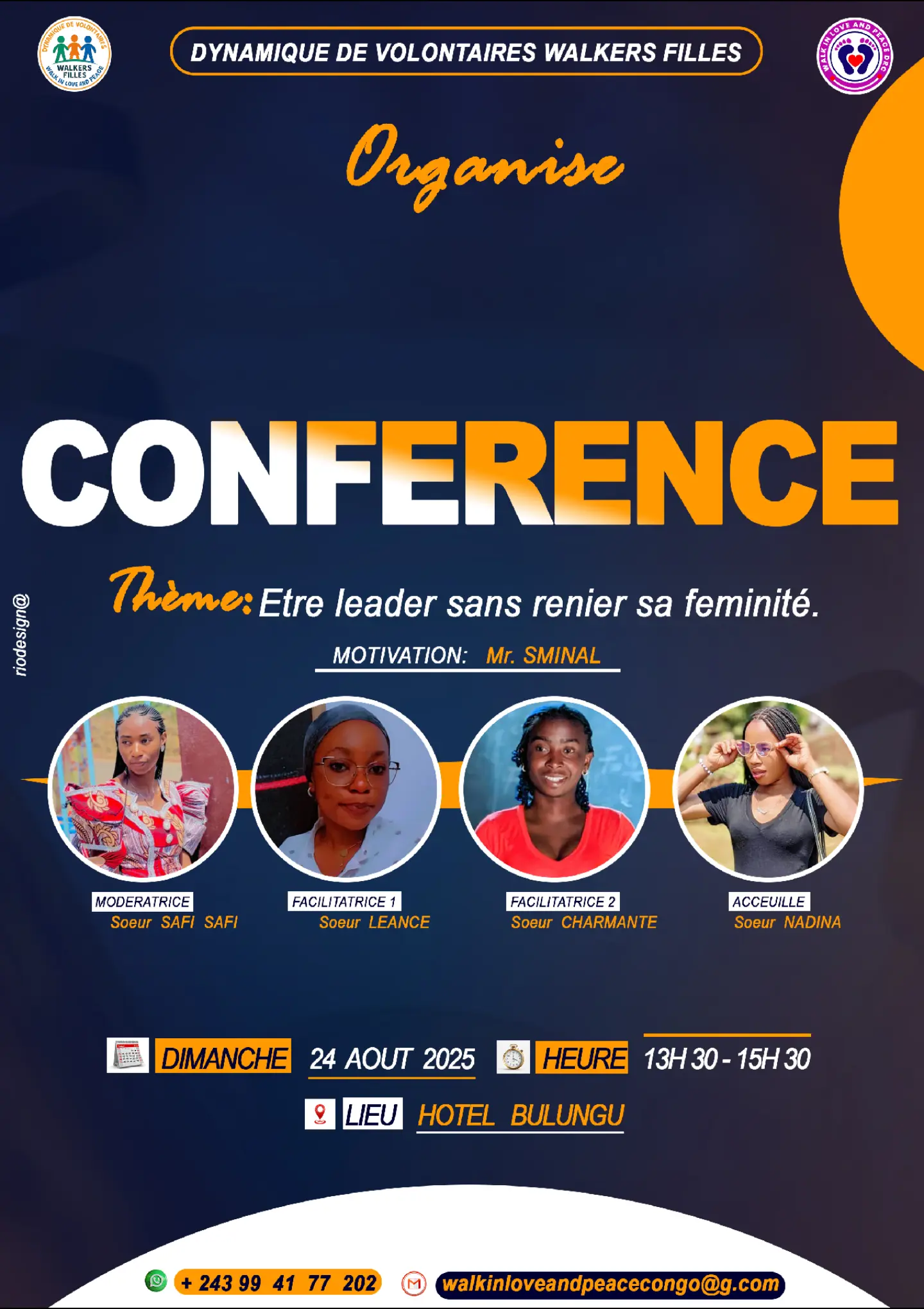 DYNAMIQUE DE VOLONTAIRES WALKERS FEMMES ☮️