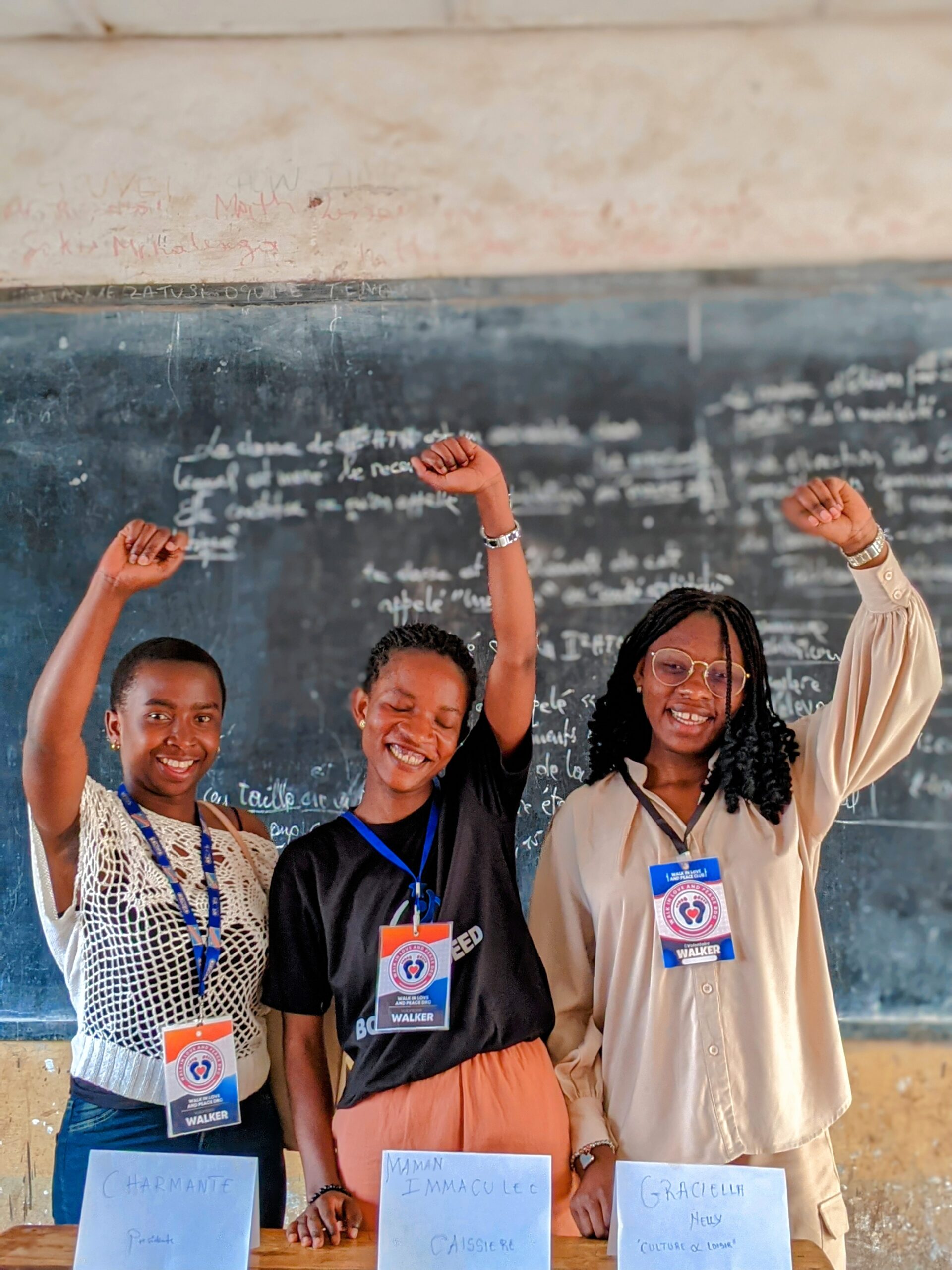 DYNAMIQUE DE VOLONTAIRES WALKERS FEMMES ☮️